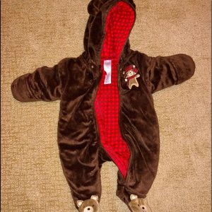 Newborn snowsuit bunting